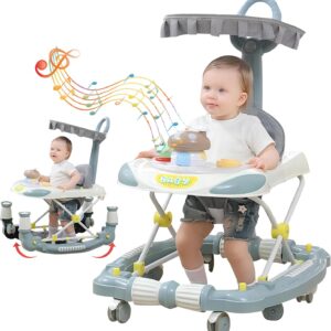 3 in 1 Multi-Functional Cute Baby Walker & Rocker